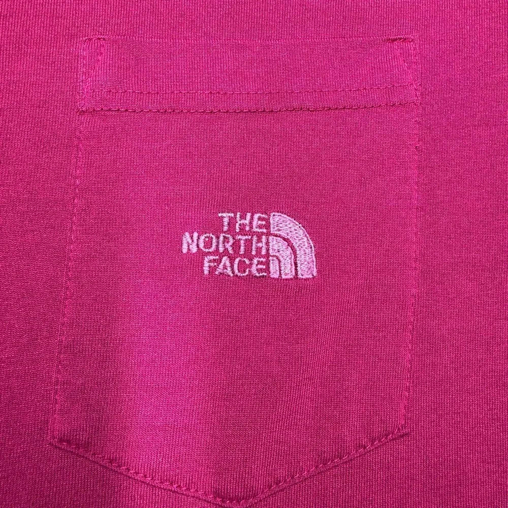 Vintage 90s‎ The North Face T-Shirt Chest Pocket Embroidered Logo Men's Size L